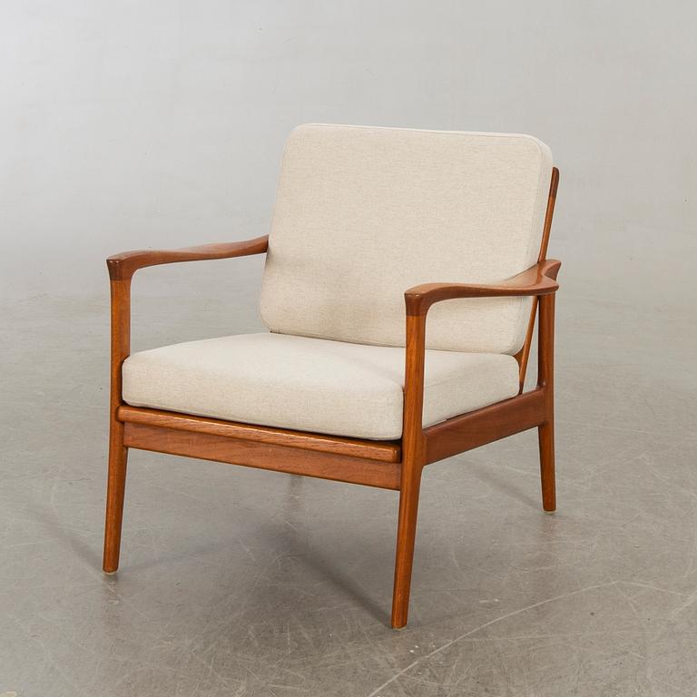 Carl-Erik Johansson, Armchair, "Böja", Bejre Möbel AB, Armchair, Teak, Denmark, 1960s.