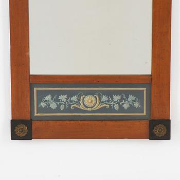 An Empire style mirror, early 20th Century.