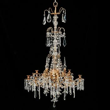 A late 19th century chandelier,