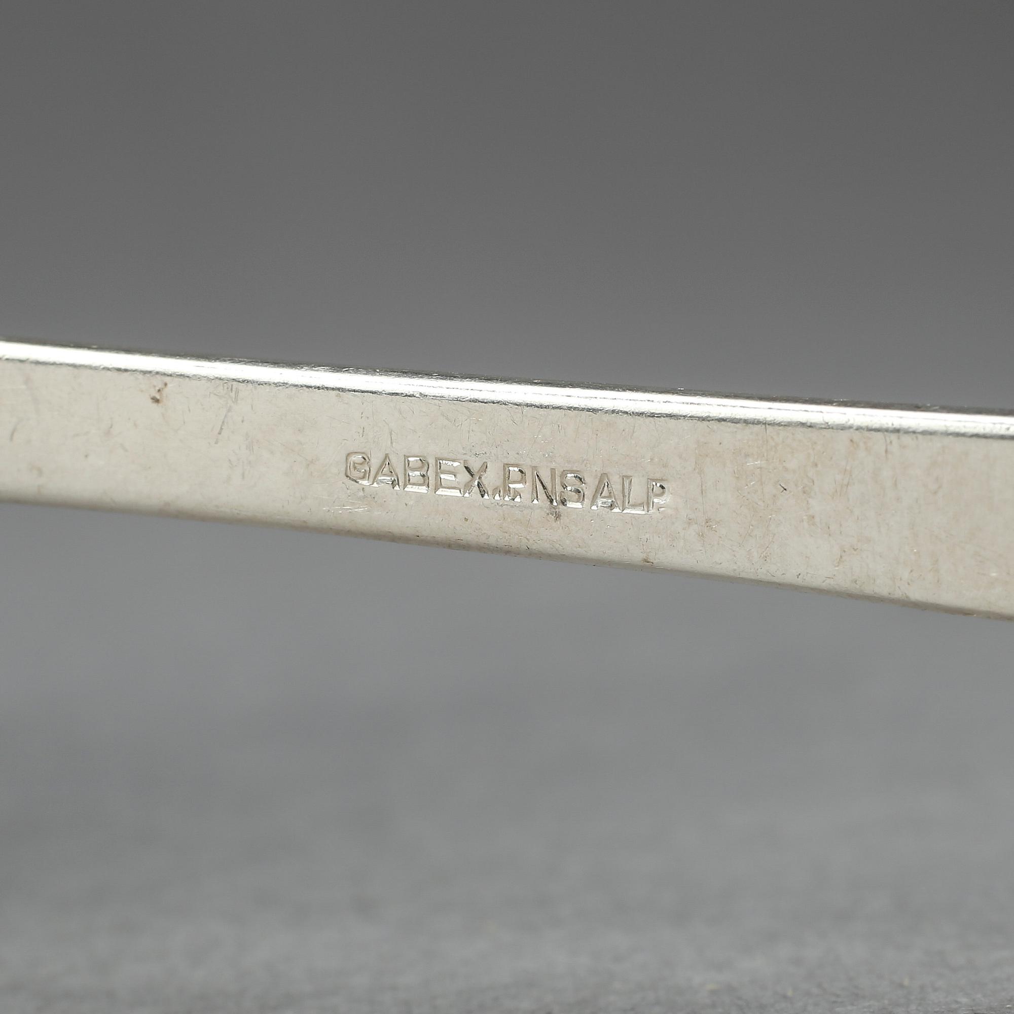 MATSILVERUPPSÄTTNING, 31 delar, nysilver, modell "Diplomat", ca 1960-tal.