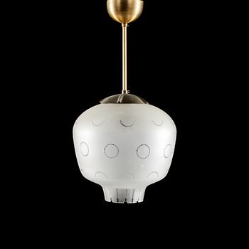 TAKLAMPA, omkring 1900-talets mitt. Höjd 50 cm.