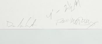 Paul McCarthy, "Coppermeal 1,2,3", 3 lithographs.