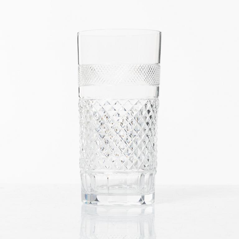 Elis Bergh, glasservis, 107 delar, "Kent", Kosta Boda.