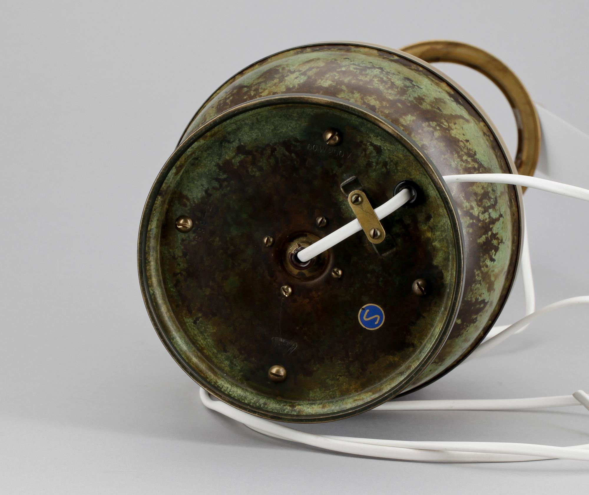 BORDSLAMPA. Art deco, 1900-talets första hälft.