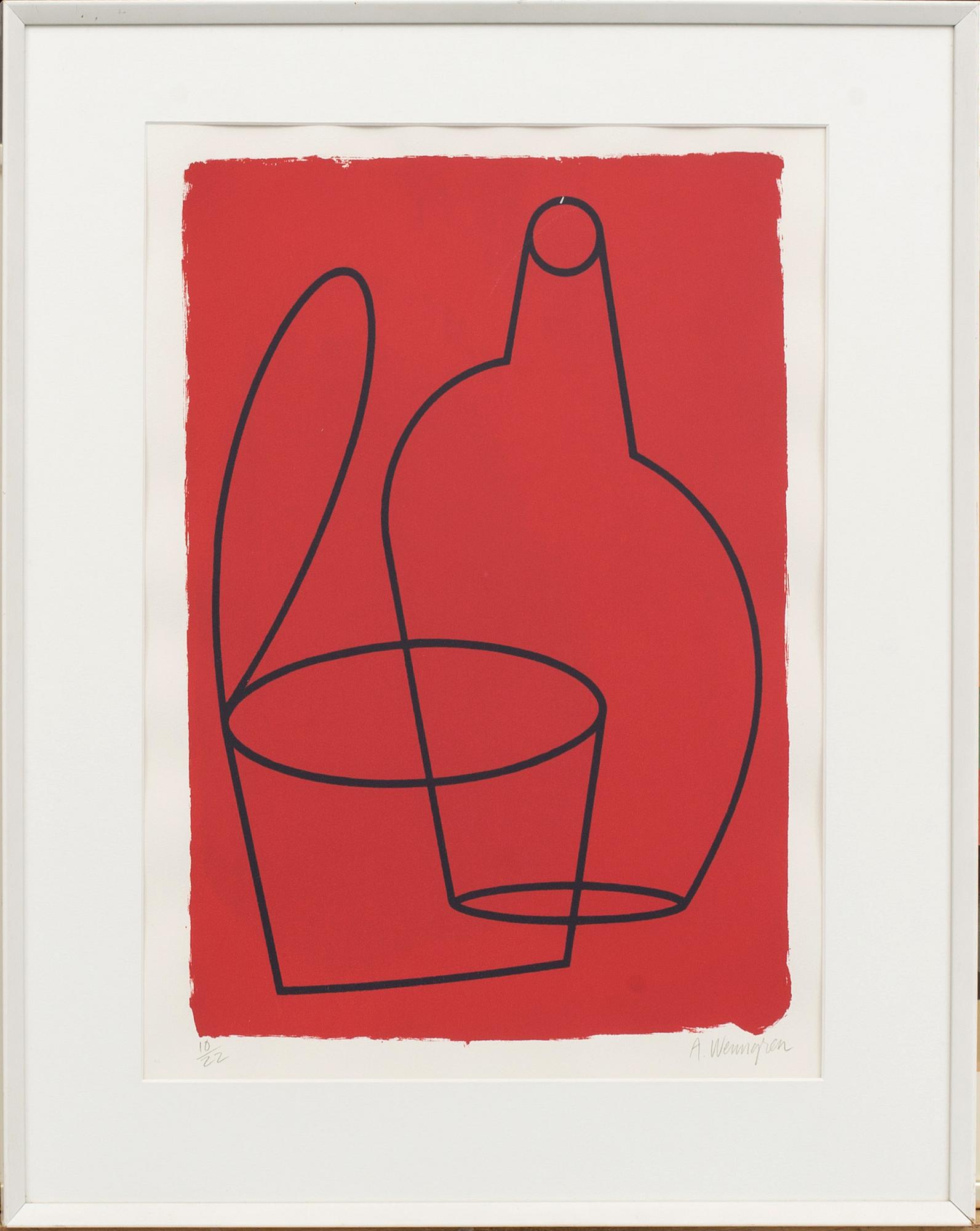 ANDERS WENNGREN, a signed and numbered lithograph.