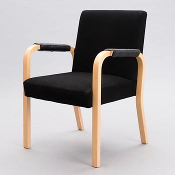 ALVAR AALTO, a late 20th century model 46 armchair  for Artek, Finland.