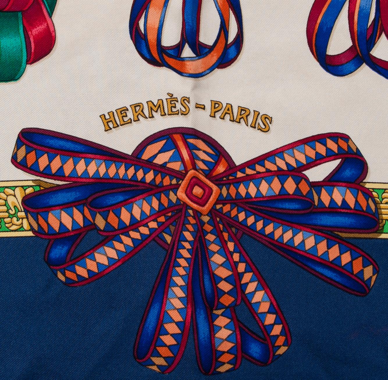 SCARF, "Les Rubans du Cheval", Hermès.
