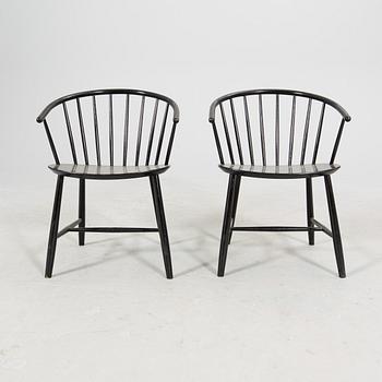 Ejvind A. Johansson, karmstol, "J64", FDB Möbler, Danmark.