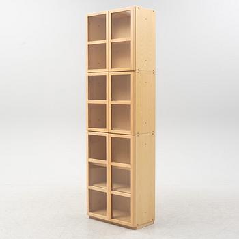 Titti Fabian, an oak veneered sideboard or book case, "Book", The Ideal Form Team, Italy.