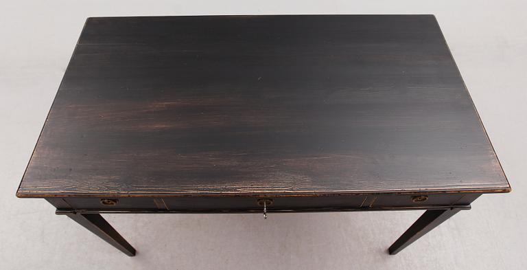 SKRIVBORD, gustaviansk stil, omkring år 1900.