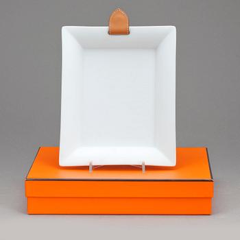 671. HERMÈS, a unglazed porcelain tray.