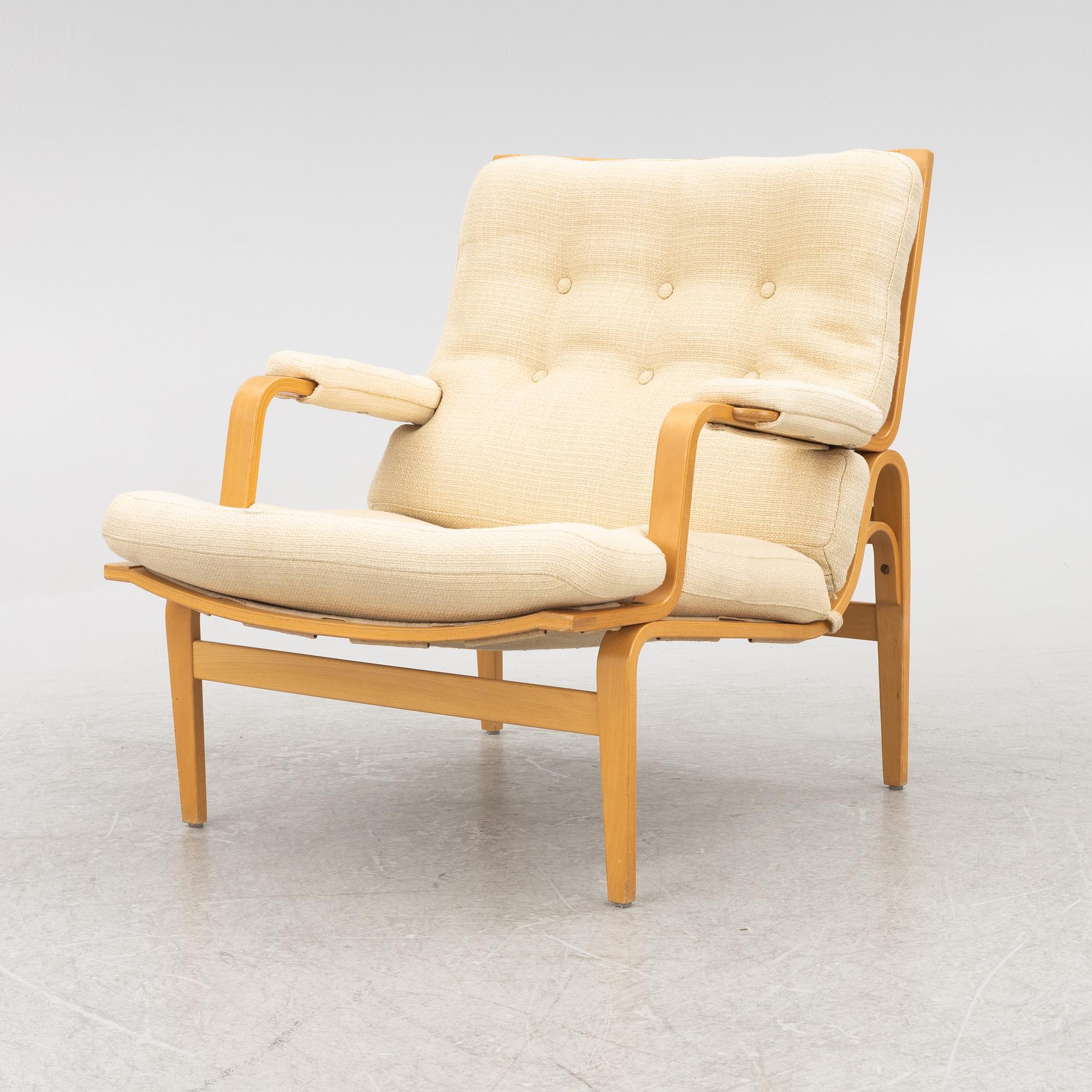 Bruno Mathsson, an 'Ingrid' easy chair, Dux.