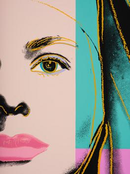 Andy Warhol, "The Nun", from: "Three portraits of Ingrid Bergman".