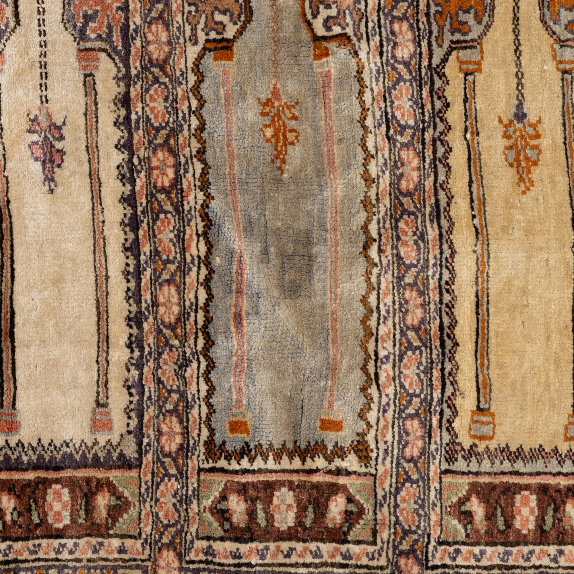 Carpet, Kayseri, approx. 220 x 92 cm.