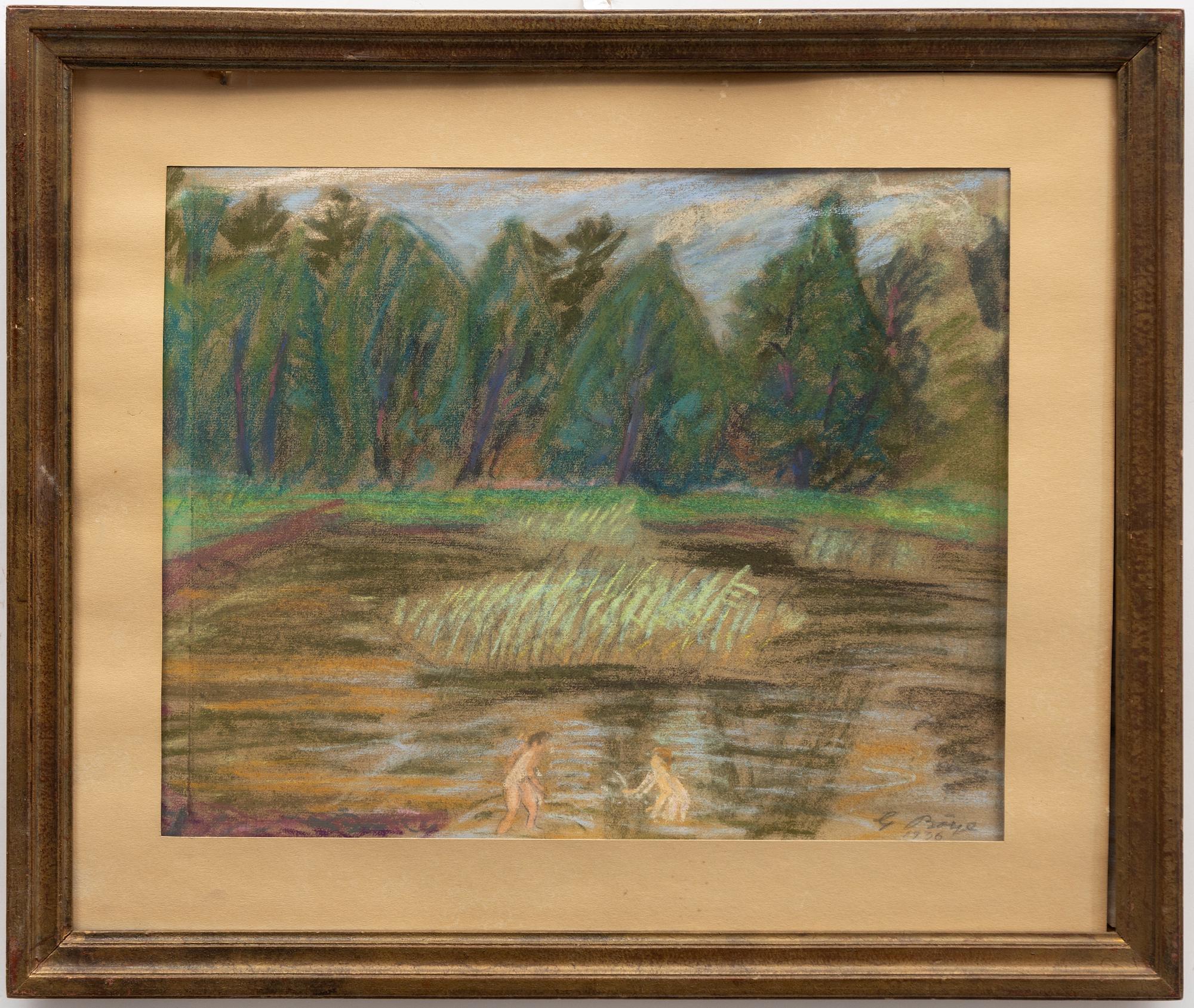 Gideon Börje, Bathing.