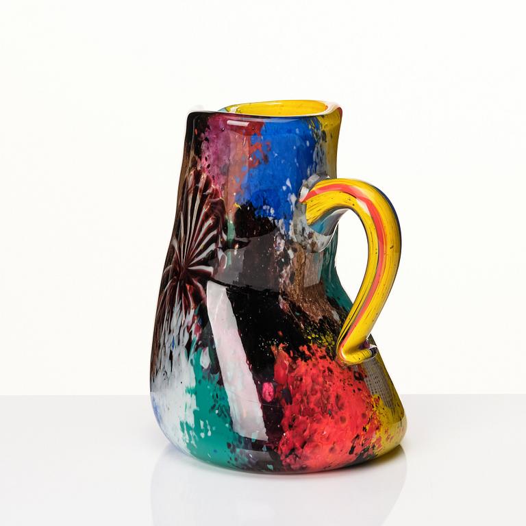 Dino Martens, an 'Oriente' pitcher, Aureliano Toso Murano Italy 1950s-1960s.