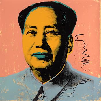 204. Andy Warhol, "Mao".