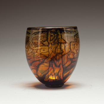VAS, "Graal", Eva Englund, signerad Orrefors Graal 3402-81.