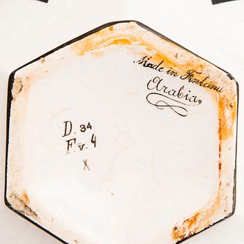 MALJAKKO, keramiikkaa, "Fennia", Arabia 1900-1917.