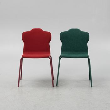 Claesson Koivisto Rune, two 'Jacket' prototype chairs, Offecct.