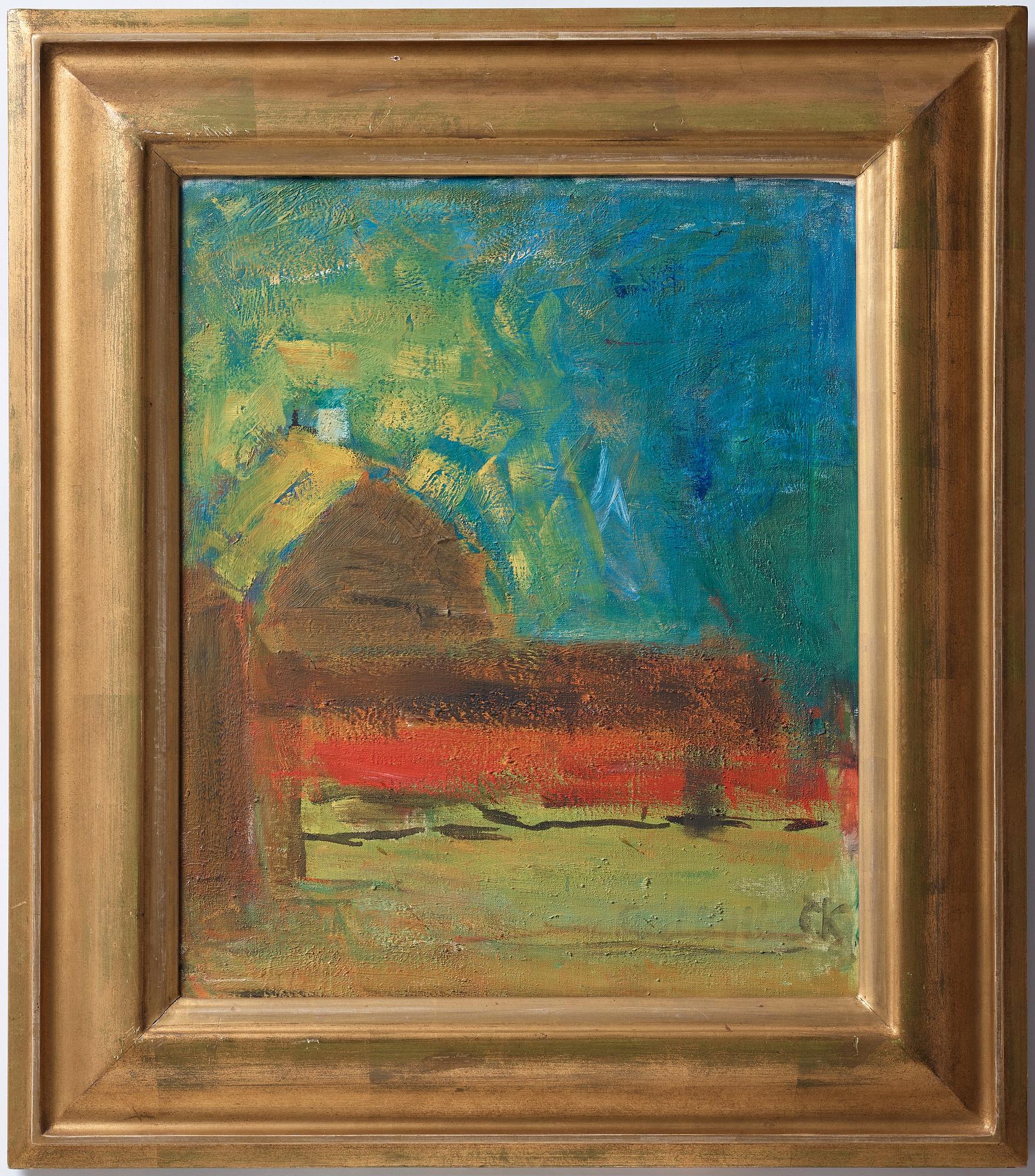 Carl Kylberg, "Strålskimmer kring stallet".