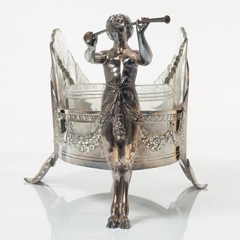 Jardinière, Art Nouveau, Württembergische Metallwarenfabrik (WMF) early 20th century.