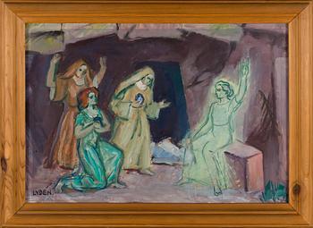EDWIN LYDÉN, "FRUARNA VID GRAVEN".