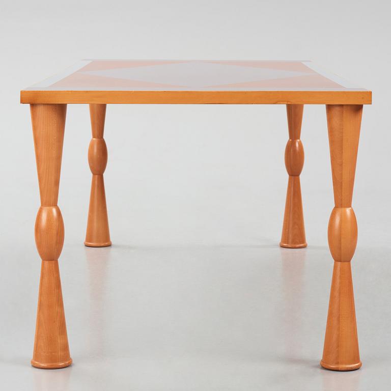 Ettore Sottsass, a "Filicudi" table, Zanotta, Italy, post 1992.