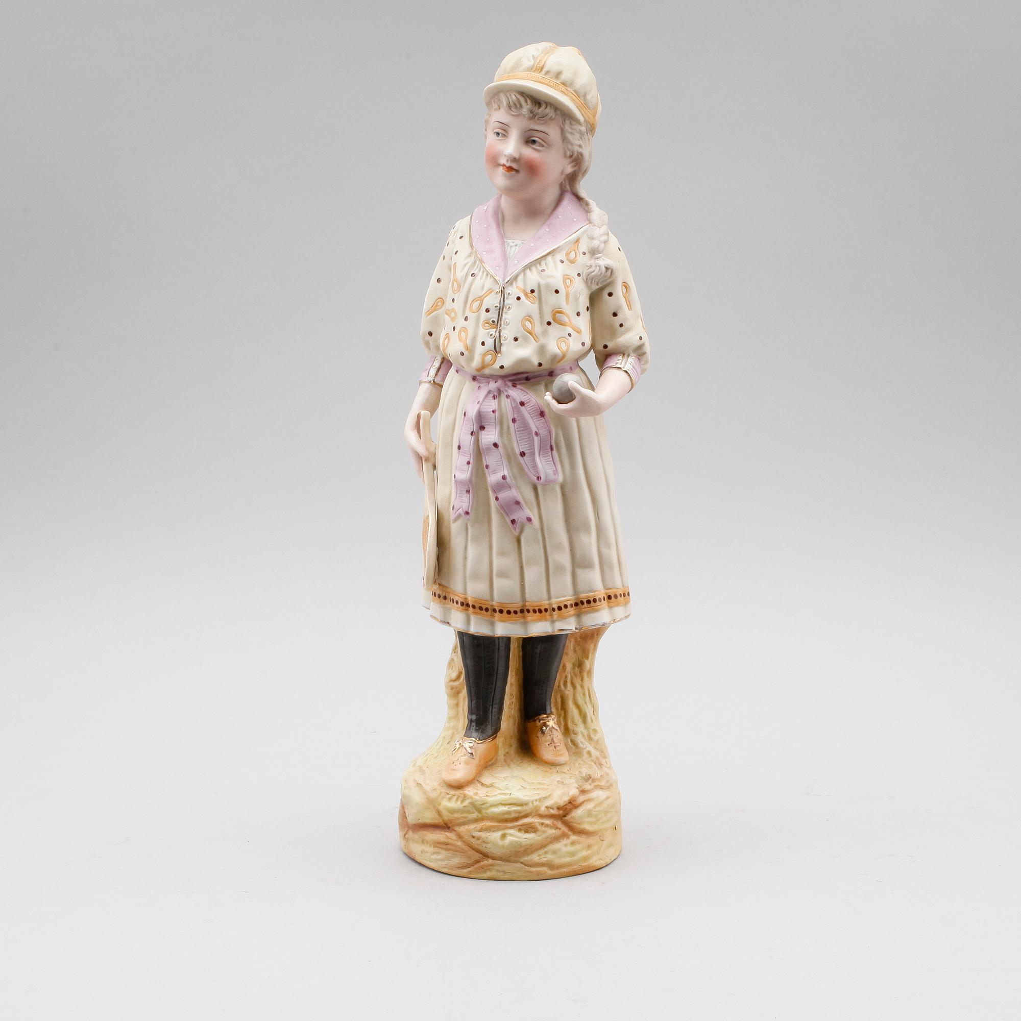 FIGUR, biskvi, tidigt 1900-tal.