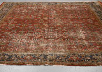 A carpet, antique Ziegler Mahal, ca 446 x 418 cm.