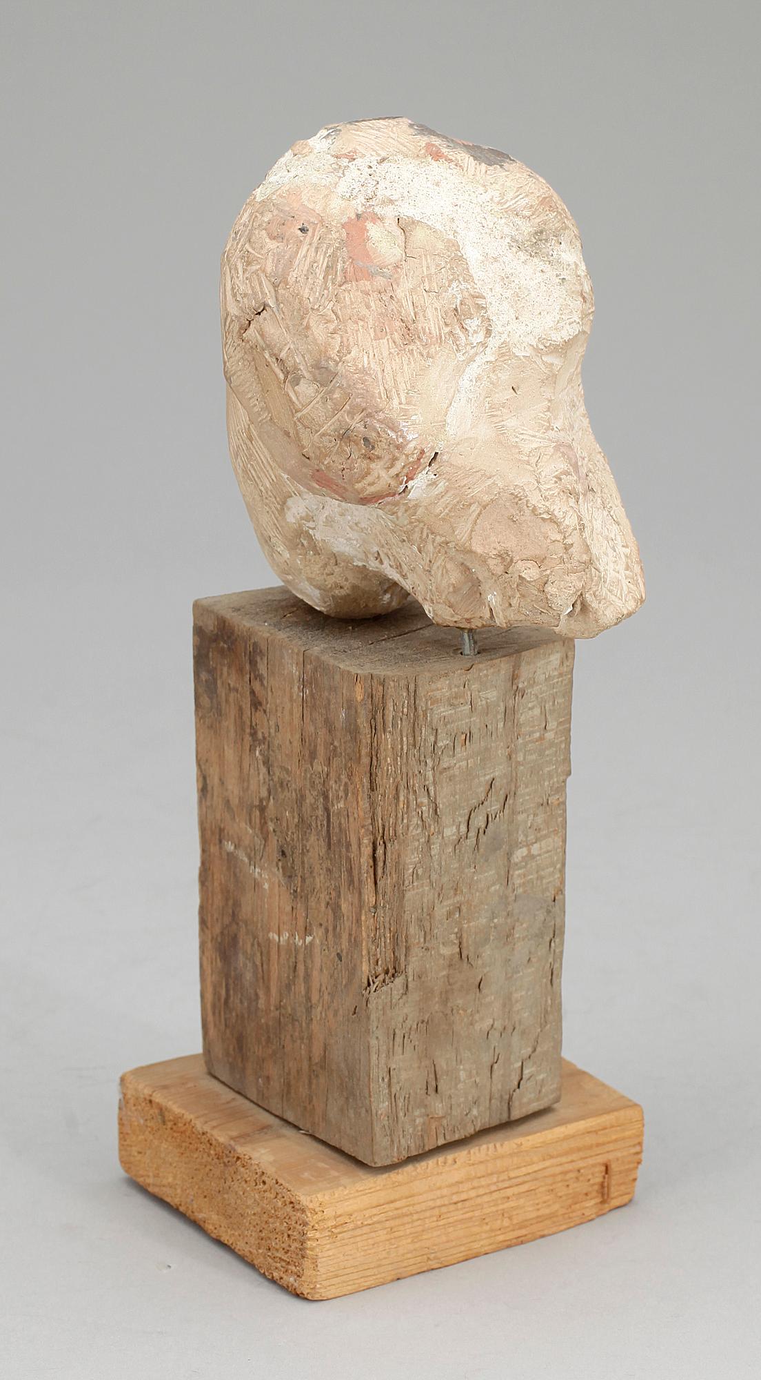 EVERT LINDFORS, skulptur, monogramsign.