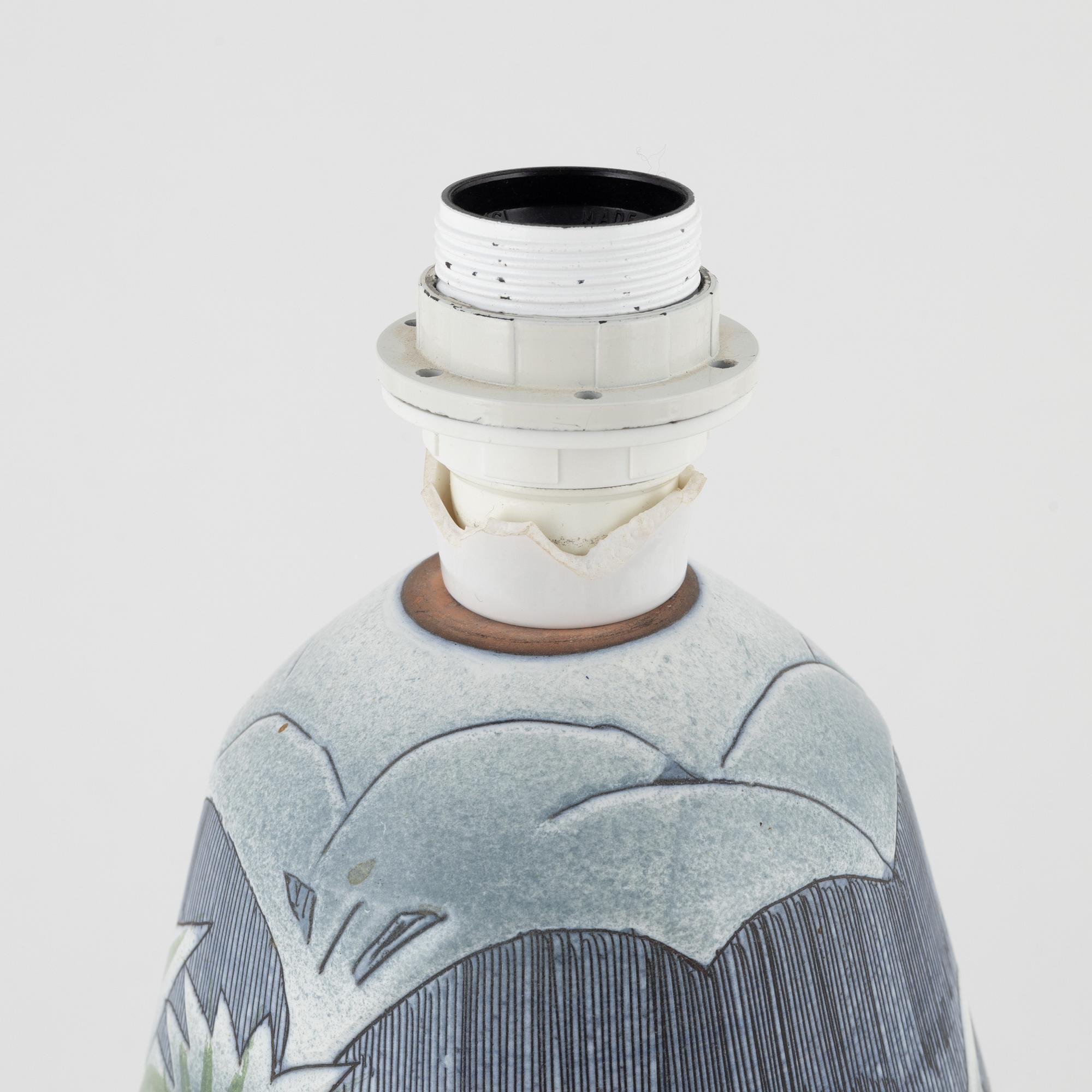 Marian Zawadzki, a ceramic floor light from Tilgmans Keramik.