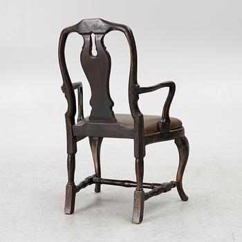 Karmstol, rokoko, 1700-tal.