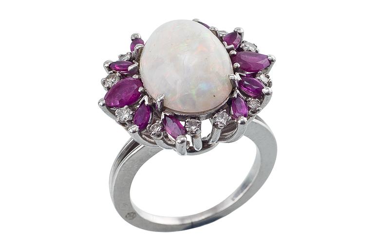 AN OPAL RING.