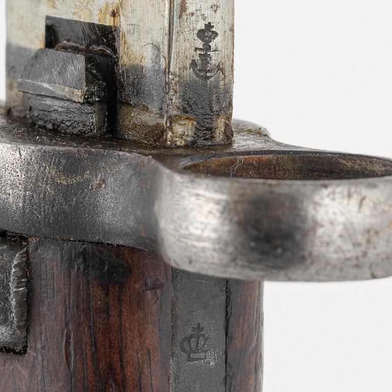 Four Swedsish bayonets, 1867 and 1914 patterns.