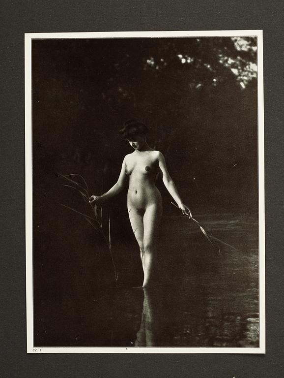MAPP MED 19 st BILDER, "Eva im Paradies", Tyskland, 1910-tal.
