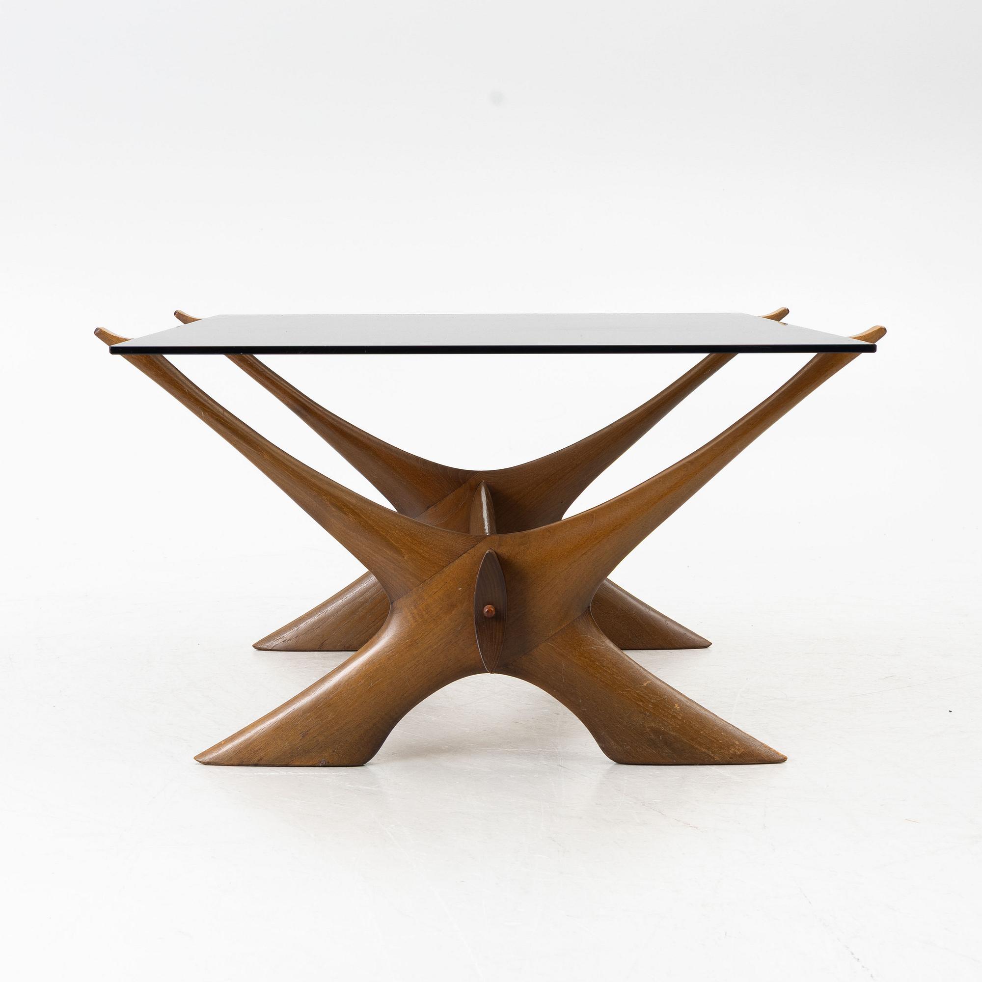 Fredrik Schriever-Abeln, coffee table, “No. 9”, Örebro Glasindustri, 1960s.
