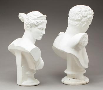 BYSTER, 2 st, efter antik modell, modern tillverkning.