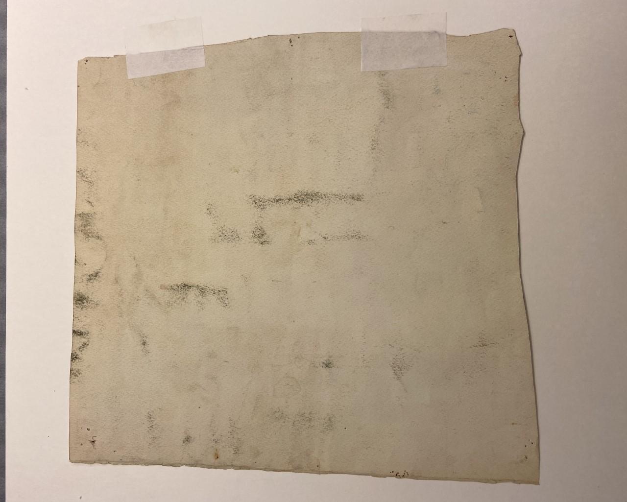 MASSIMO CAMPIGLI, blandteknik på papper, bär senare påförd signatur (okänd).