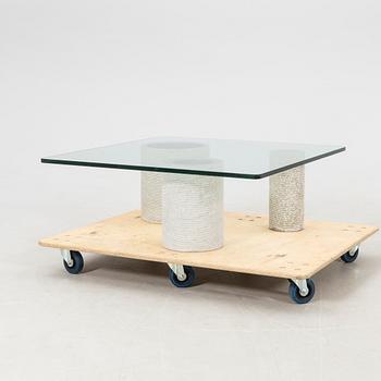 Giulio Lazzotti marble coffee table “Of One, Three Designs” for Casigliani Italy.