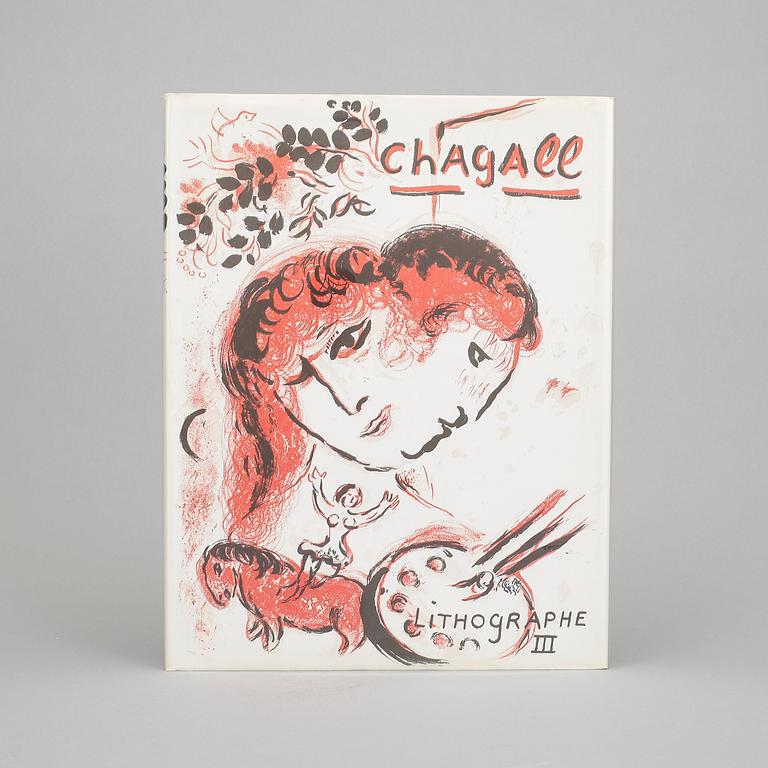 BOK, "Chagall Lithographe III", 1962-1968, utgiven av André Sauret, Frankrike 1969.