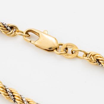 Bracelet, 18K two-tone gold, Italy.