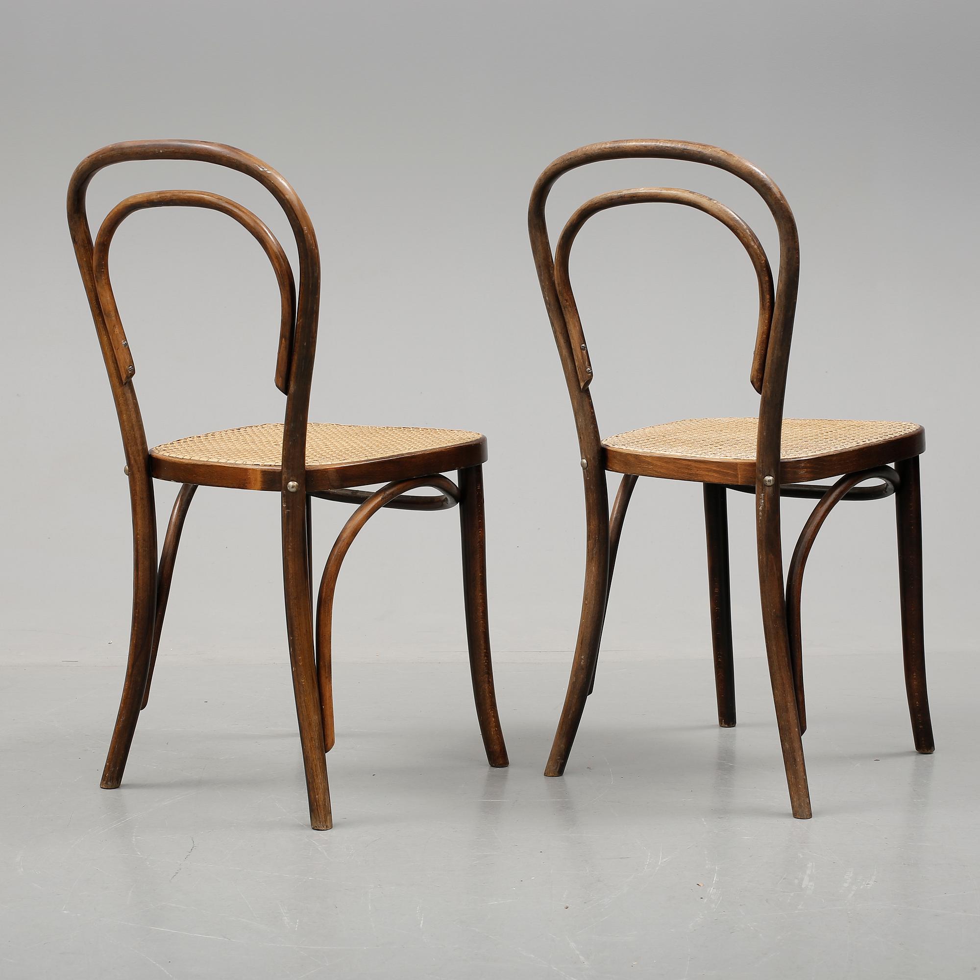 STOLAR, 7 stycken, 1900-talets första hälft.