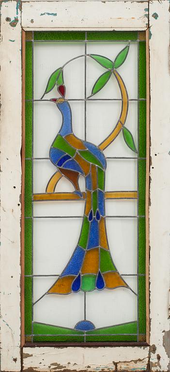 FÖNSTER, 4 st, Jugendstil.