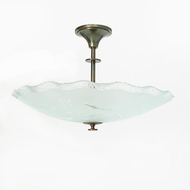 Ceiling lamp, 1920-30s.