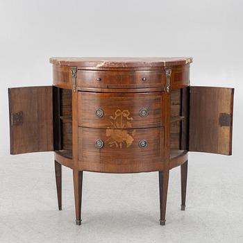Chest of drawers, Louis XVI style, circa 1900.