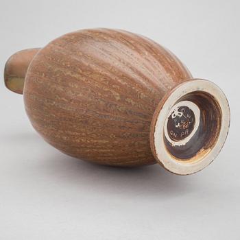 GUNNAR NYLUND, kanna, stengods, Rörstrand, signerad.