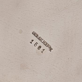 VINKYLARE, nysilver, C G Hallberg AB Stockholm, jugend.