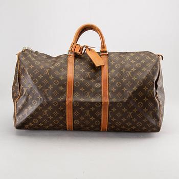 LOUIS VUITTON, "Keepall 55", väska.
