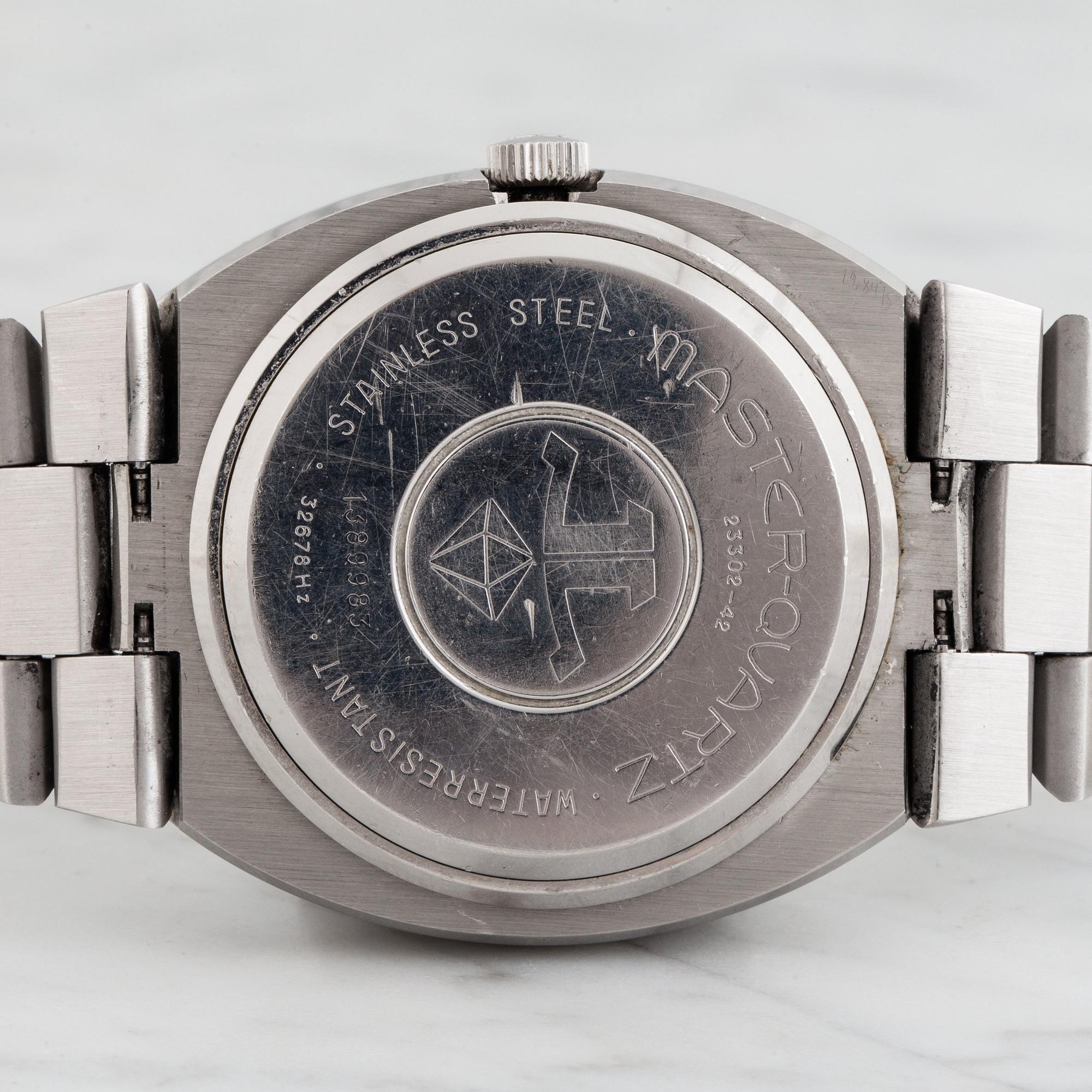 JAEGER-LECOULTRE, Master-Quartz, wristwatch, 41.5 x 43 (46) mm,